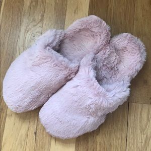 Vionic Pink Gemma Plush Slippers